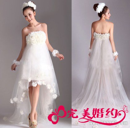 抹胸婚纱怎么穿？抹胸婚纱的穿衣小窍门