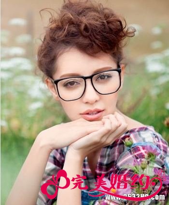 迷人新娘妆容
