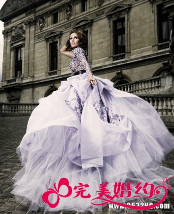 告别庸俗 四组炫彩婚纱照温暖冬季