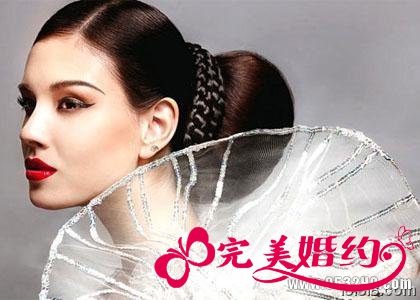 2013流行新娘发型图片
